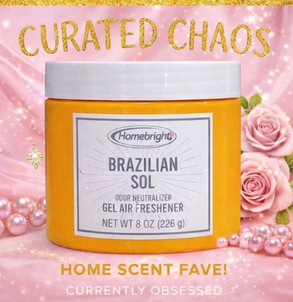 Homebright Brazilian Sol Odor Neutralizer Gel Air Freshener 8 oz